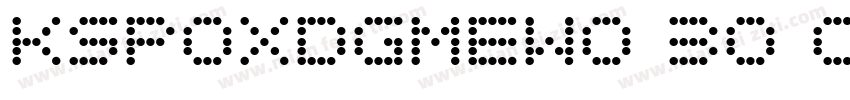 KSPOXDGMEW0 30 00字体转换